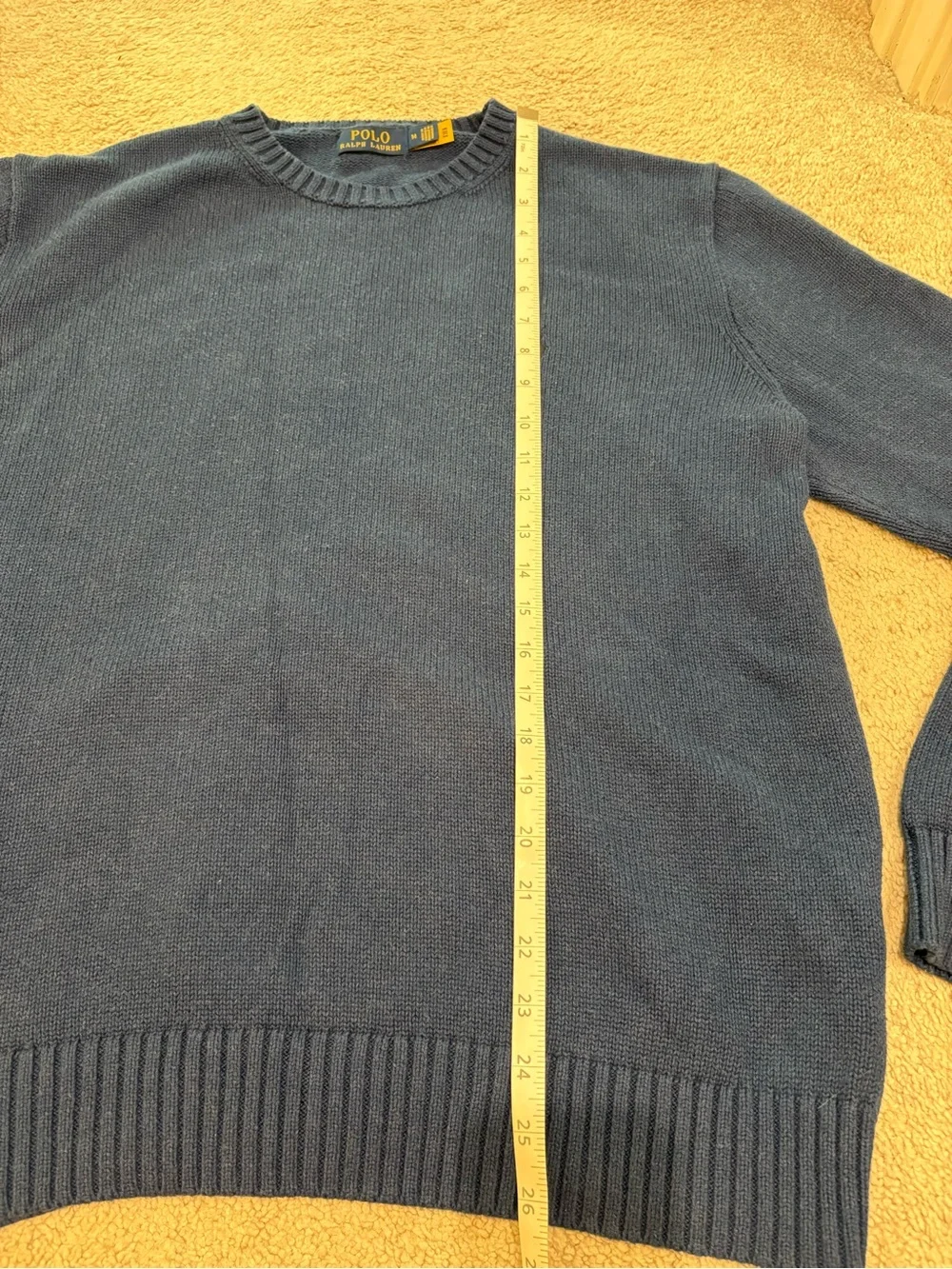 Ralph Lauren Crewneck Sweater in Deep Blue - Picture 5 of 6